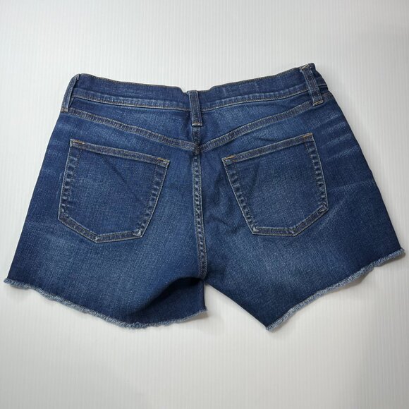 J. Crew Shorts Womens Size 27 Indigo Denim Stretch Blue Summer Casual Beach - Picture 2 of 8